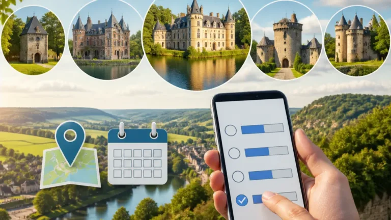 Huy : votez pour vos châteaux préférés de l'arrondissement Huy‑Waremme