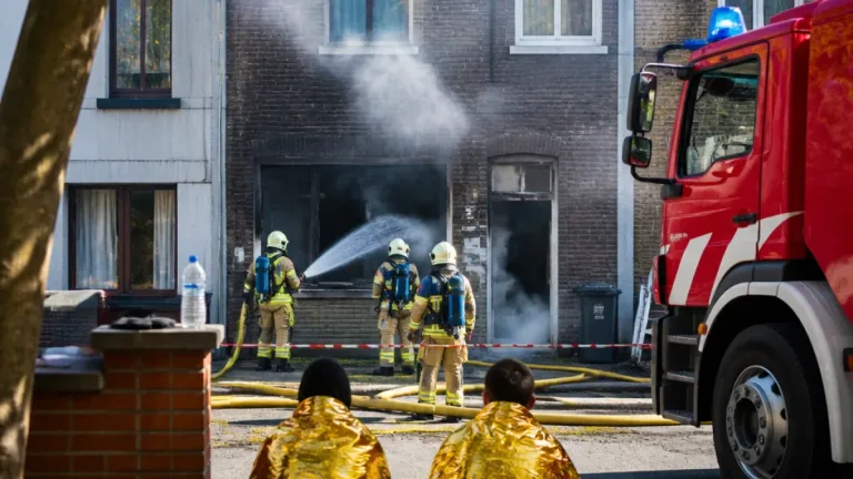 Incendie au Quai Sadoine : deux personnes évacuées à Seraing