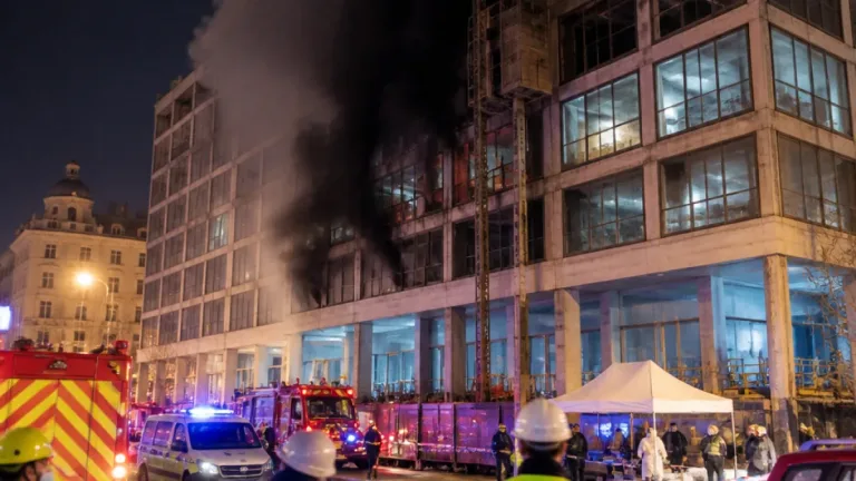 Incendie meurtrier à De Brouckère : six morts, enquête lancée sur le chantier OXY