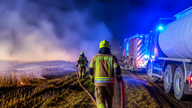 Incendie nocturne à Cerfontaine: près d’un hectare de champ ravagé, feu contenu