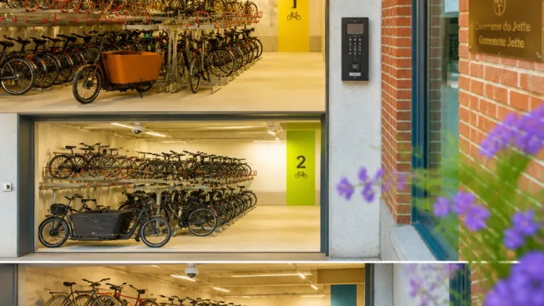 Jette : trois nouveaux parkings sécurisés portent l'offre vélo à 712 places
