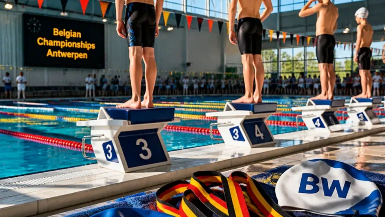 Jeunes nageurs de Brabant wallon en vue aux championnats de Belgique à Anvers