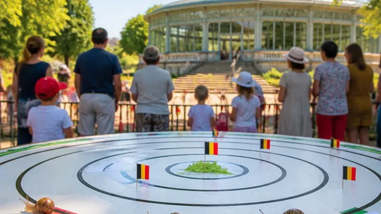 Liège: une course d’escargots au Trink Hall pour animer la Fête Nationale