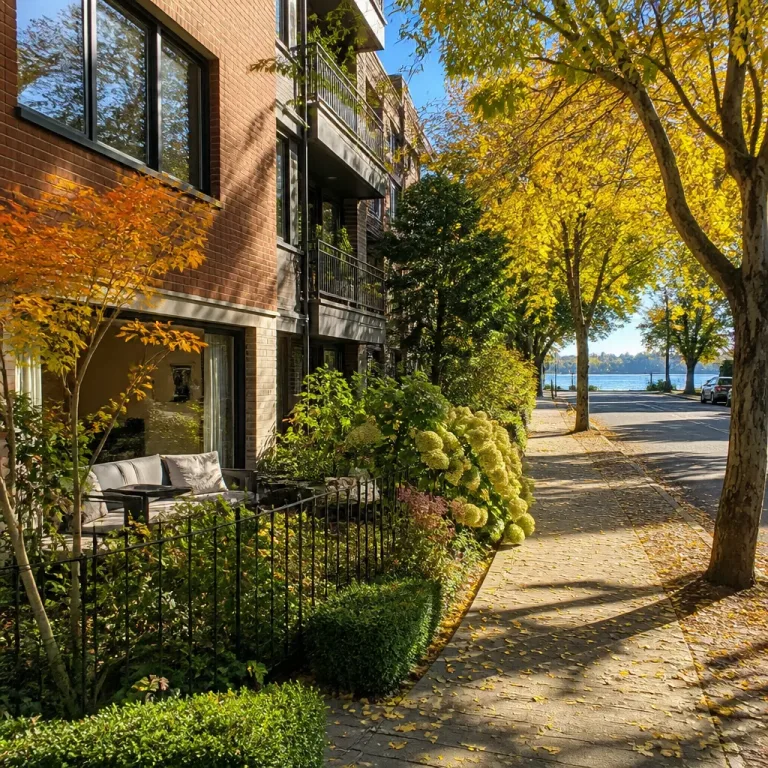 Montréal: un rez-de-jardin au fil de l’eau, calme urbain à prix contenu