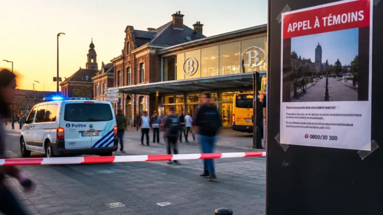 Mons: appel à témoins après l’agression d’une trentenaire près de la gare