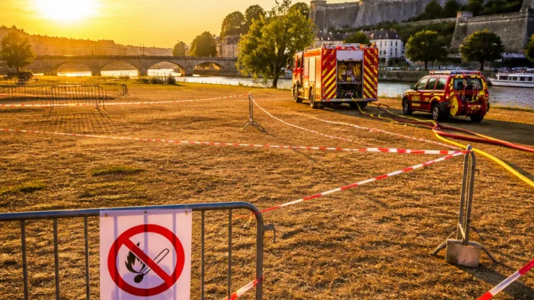Namur renonce au feu d’artifice du 21 juillet en raison de la sécheresse et du risque d’incendie
