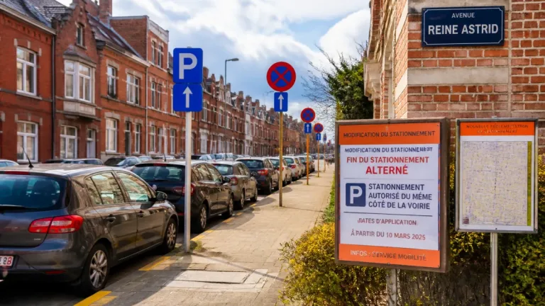 Nivelles va supprimer le stationnement alterné d’ici 2027: quelles rues concernées?