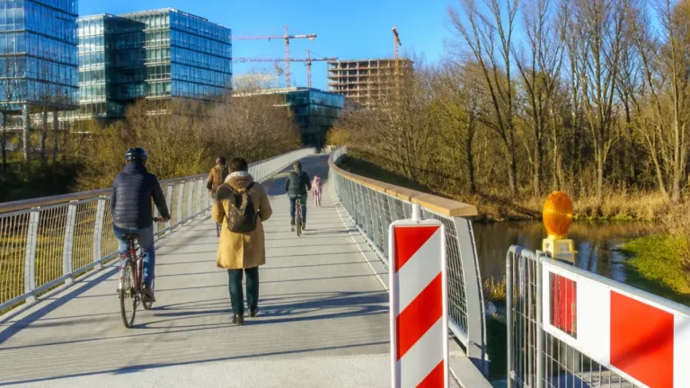 Nouvelle liaison douce Cloche d’Or–Kockelscheuer inaugurée: 1,54 km pour piétons et cyclistes