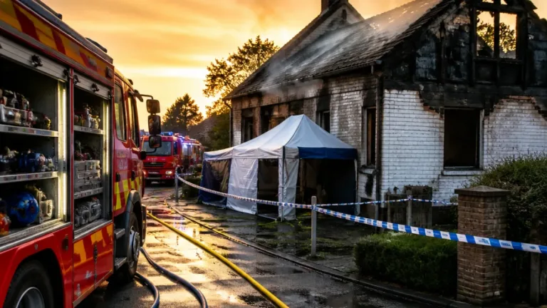 Pepingen : une septuagénaire décède après un violent incendie dans une habitation