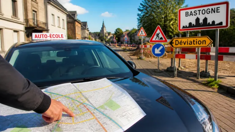 Permis pratique: les itinéraires changent à Bastogne, ce qu’il faut savoir dès maintenant