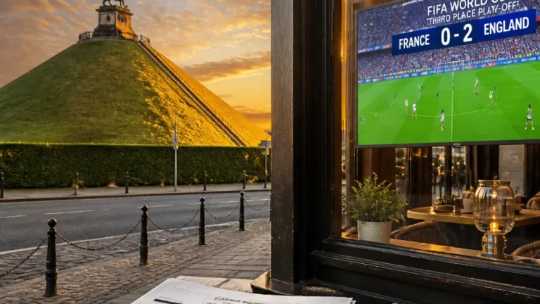Quand la Coupe du Monde ravive l’image de « Waterloo »: le clin d’œil qui interroge à Waterloo