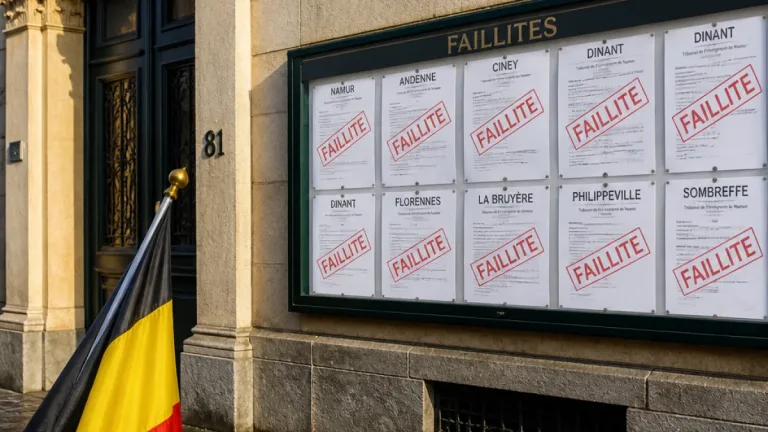 Quinze faillites annoncées en une semaine en province de Namur: communes et modes d’emploi