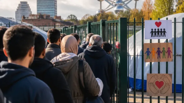 Réduction de places d'accueil: Bruxelles confrontée à une décision fédérale qui soulève un tollé