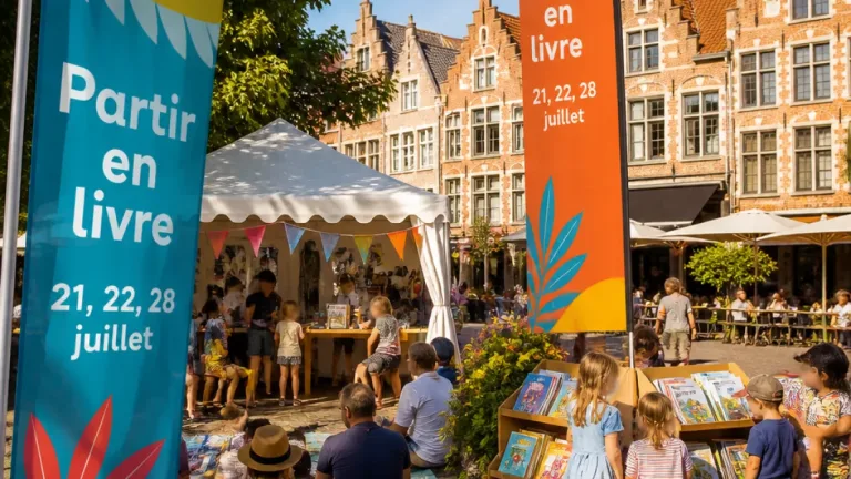 Saint-Nicolas — dates repérées : « Partir en livre » les 21, 22 et 28 juillet