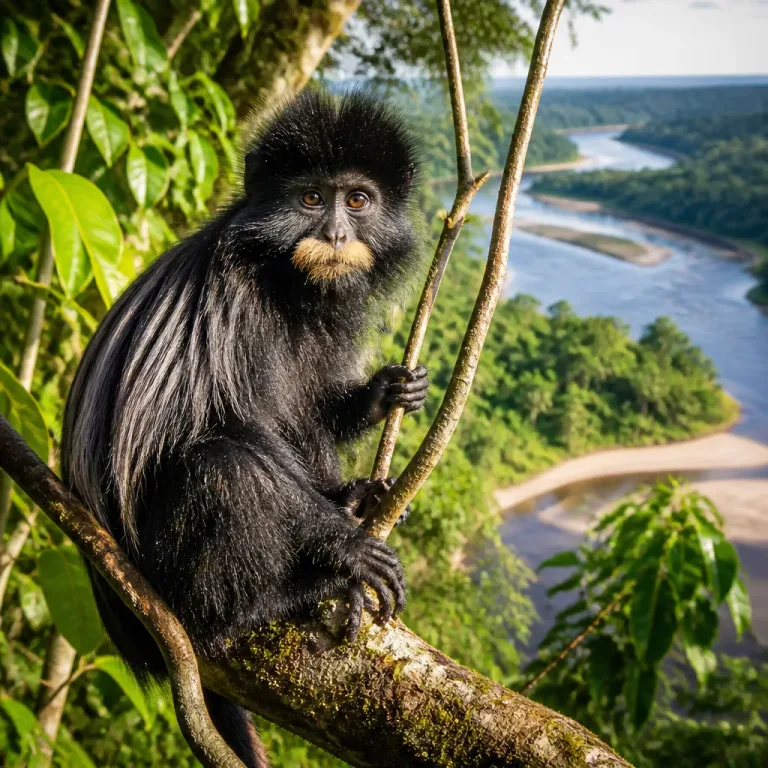 Une nouvelle espèce de colobe identifiée au parc national de Lomami en RDC