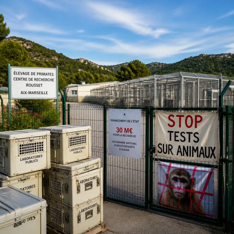 France: un élevage de primates pour la recherche financé par l’État suscite une levée de boucliers