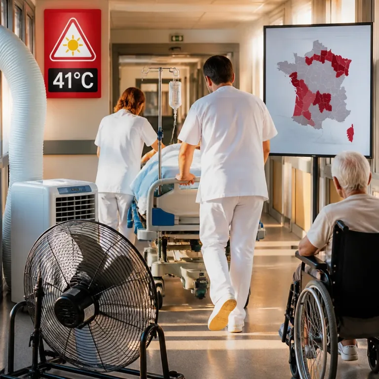 Canicules et déserts médicaux: l’alerte du système de santé face au choc climatique