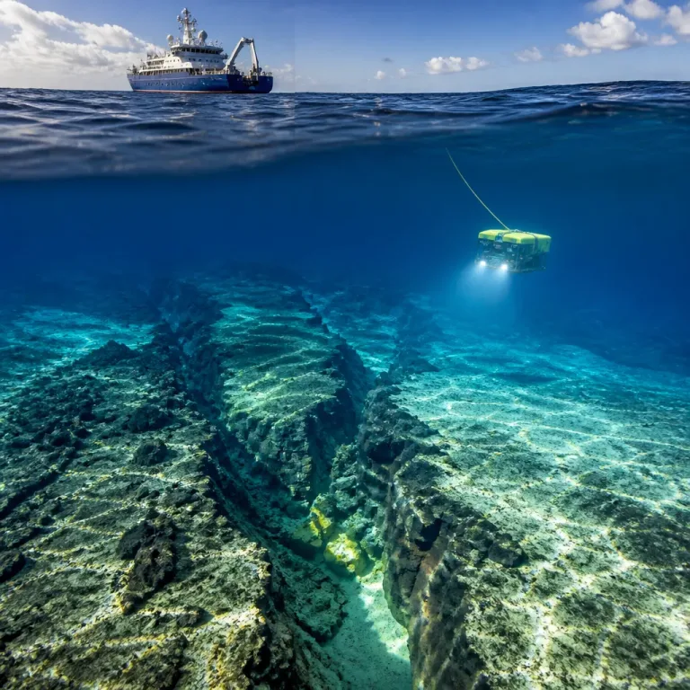 Des zones d’océan où le manteau affleure remettent en cause le modèle classique de la croûte océanique