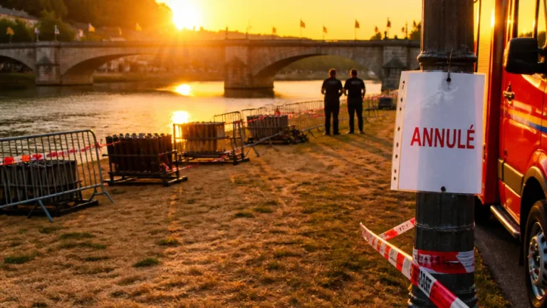 Sécheresse et risque d’incendie : Namur annule son feu d’artifice du 21 juillet