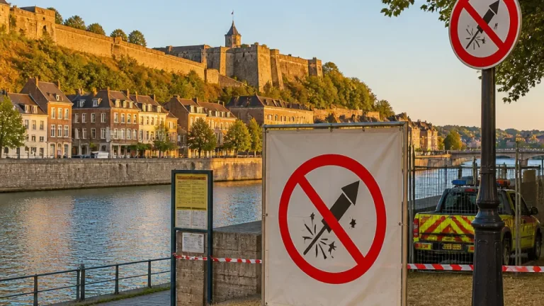Sécheresse : Namur et Andenne renoncent aux feux d'artifice du 21 juillet