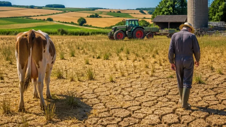 Sécheresse persistante: les agriculteurs luxembourgeois face à des pertes estimées en milliards