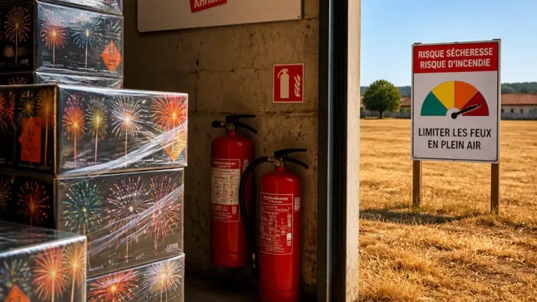 Sécheresse: un artificier de Flawinne fragilisé par la vague d’annulations