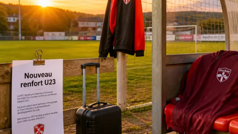 Seraing: un jeune U23 rejoint Stockay, renfort issu du centre de formation