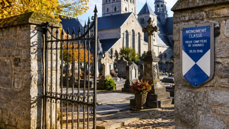 Soignies : le Vieux Cimetière voit ses éléments construits officiellement classés