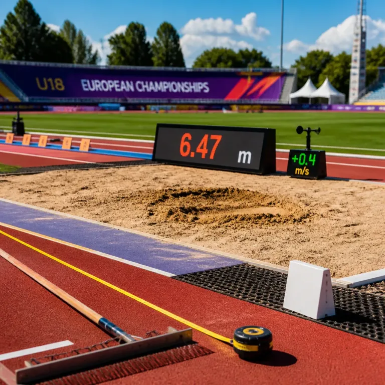 Rieti 2026: la Tchèque Záhorová s’offre l’or U18 en longueur avec un record à 6,47 m