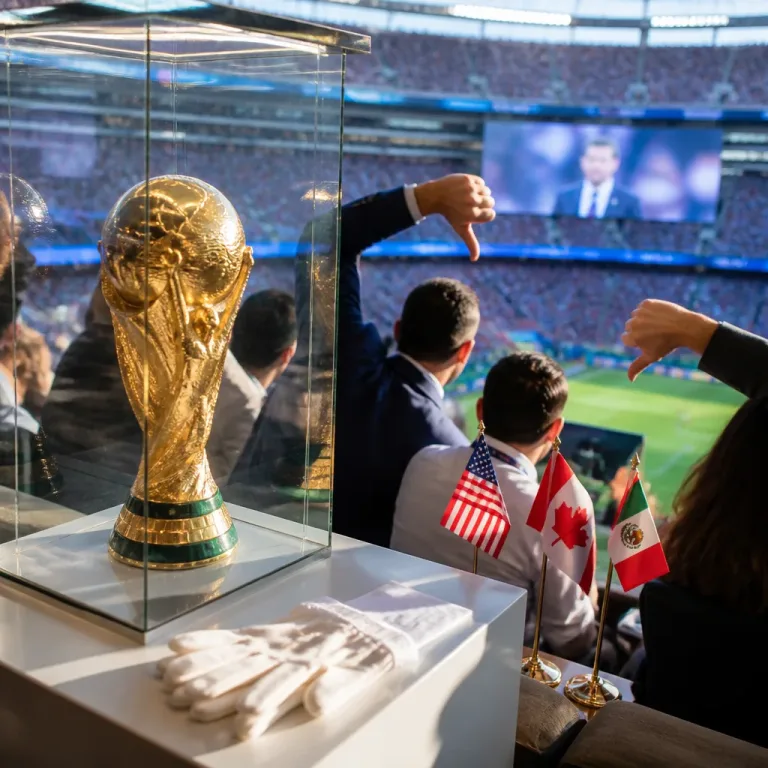 Trump au MetLife: sifflets, trophée et diplomatie crispée à la finale du Mondial