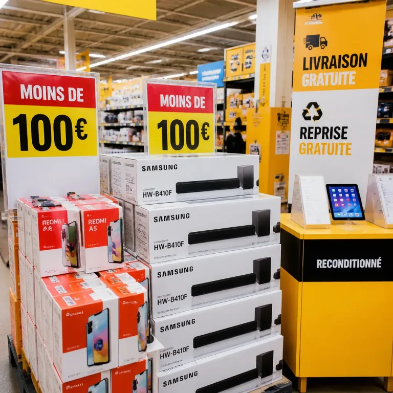 Équipé pour moins de 100 € : Electro Dépôt aligne des références Samsung, Apple et Xiaomi