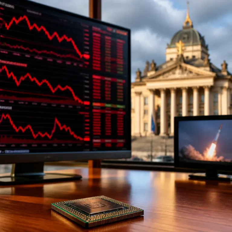 Tremblement dans la tech: le Nasdaq chute, les semi-conducteurs et l'IA au cœur de la crise