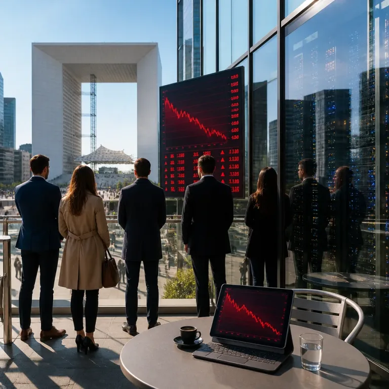 La chute des valeurs tech pèse sur le CAC 40: pourquoi les investisseurs reculent