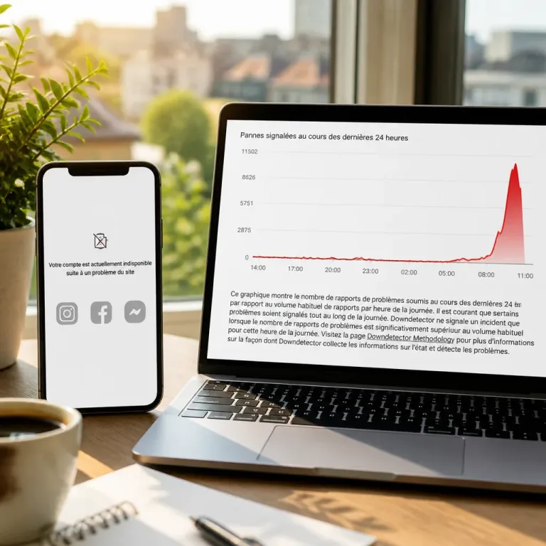 Instagram, Facebook et Messenger brièvement perturbés ce dimanche matin