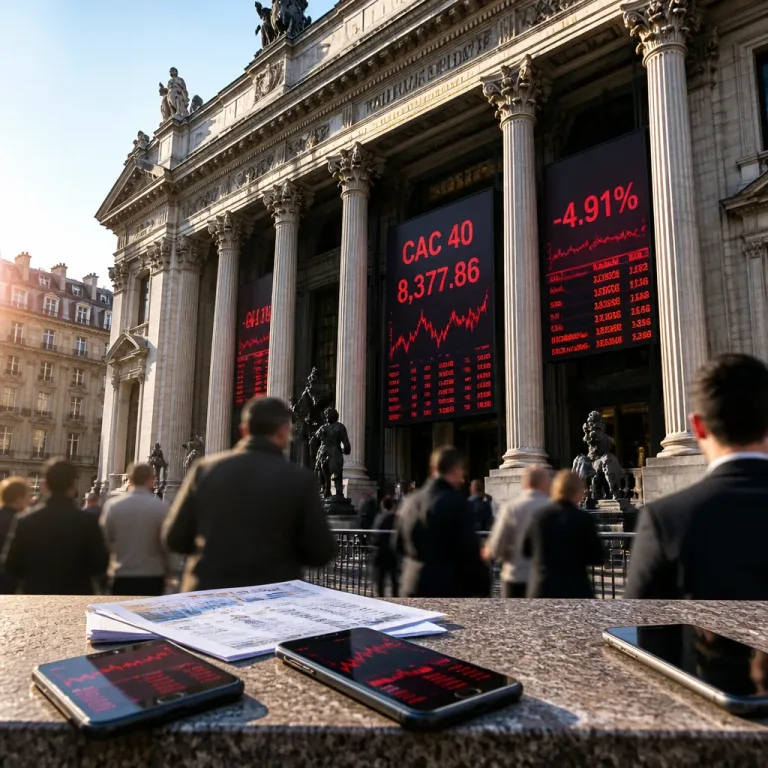 Bourse : la volatilité tech tire le CAC 40 en légère baisse, STMicro en tête des pertes