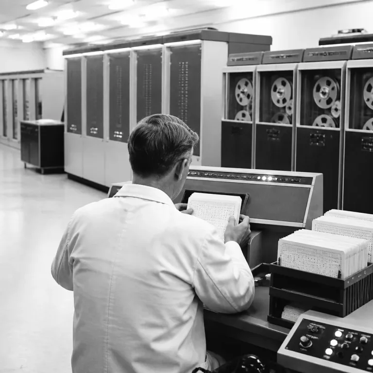 Avant l’IA, l’IBM 704: retour sur la machine qui a refaçonné le travail