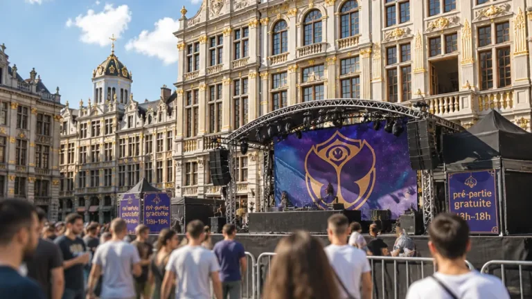 Tomorrowland installe deux après‑midi gratuits sur la Grand‑Place de Bruxelles