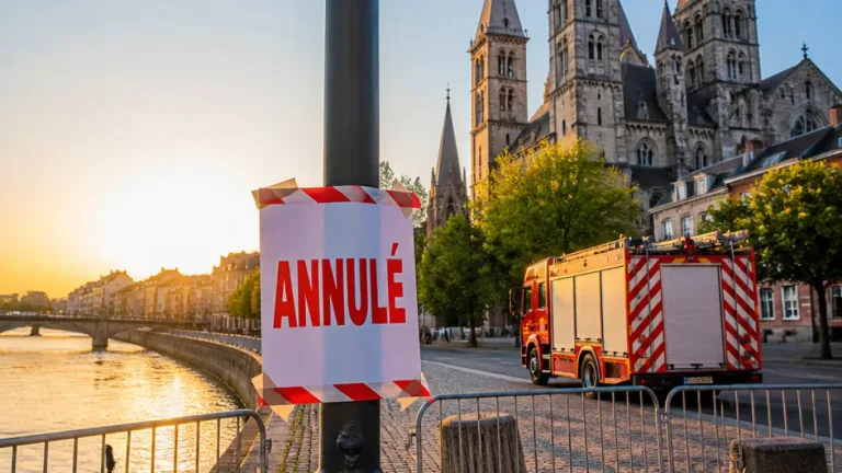 Tournai : le feu d'artifice du 21 juillet annulé en raison des fortes chaleurs