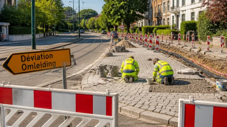 Uccle: chantiers d’été maintenus et nouvelles réfections, ce qui change sur les routes