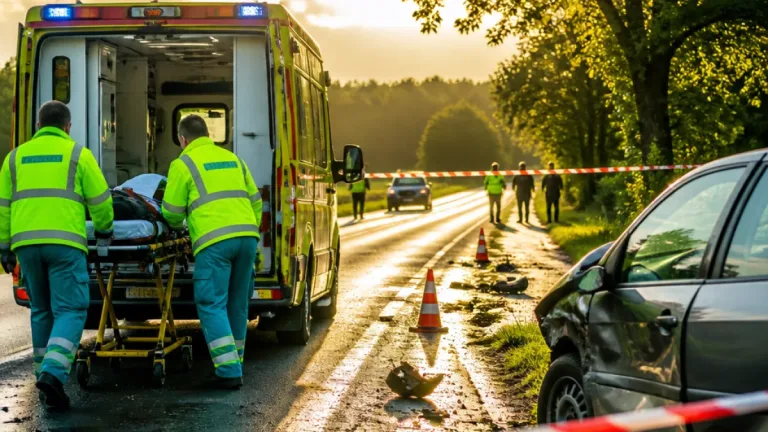 Un piéton transporté dans un état critique après une collision à Limbourg