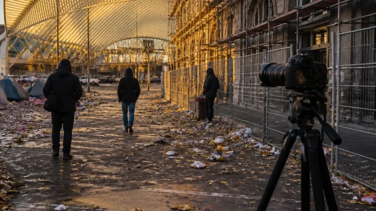 Une vidéo virale montre « le déclin » de villes belges et relance le débat sur les images choquantes
