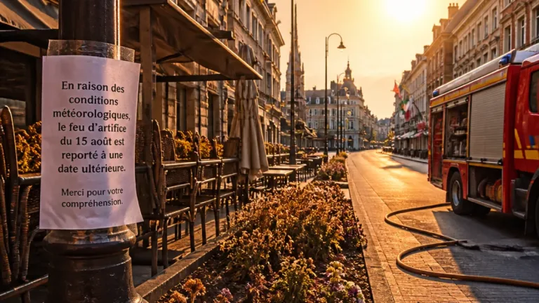 Verviers : le feu d'artifice du 21 juillet reporté, la ville et les commerçants face aux conséquences