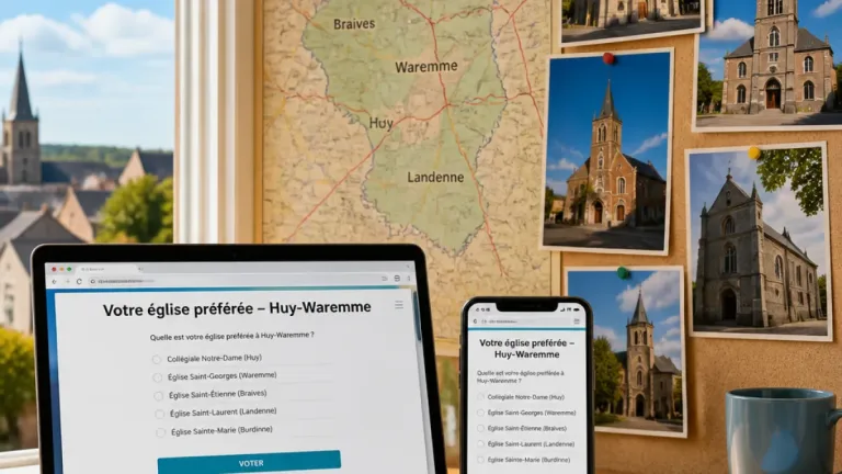 Waremme: votez toute la semaine pour l’église préférée de Huy-Waremme