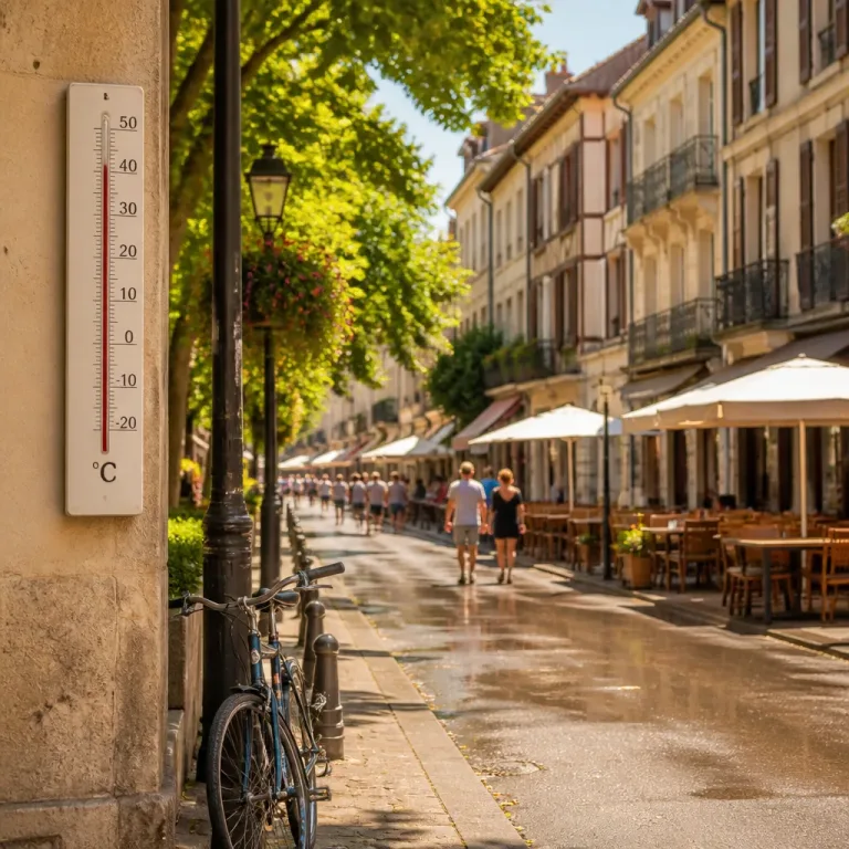 Agen: canicule ponctuelle attendue jeudi avec des pointes autour de 35 °C