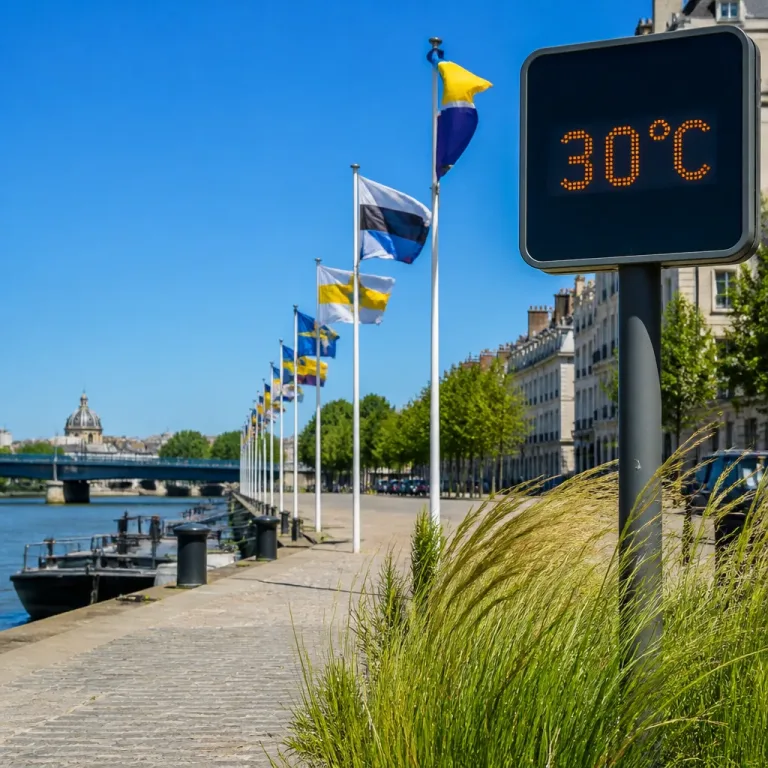 Nantes: soleil généreux et fortes chaleurs jusqu’à 30°C ce dimanche et lundi