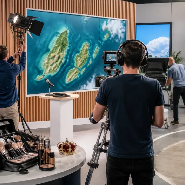 O’omaka Gendron, Miss T Tahiti 2023, prend la présentation des bulletins météo de Polynésie La 1ère