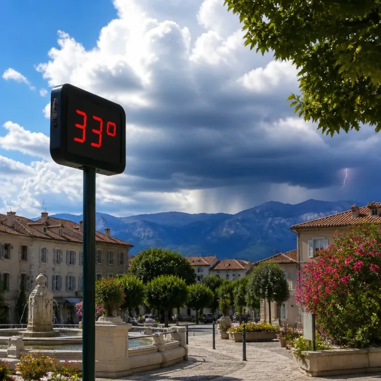 France: week-end sous forte chaleur, bascule orageuse probable au sud