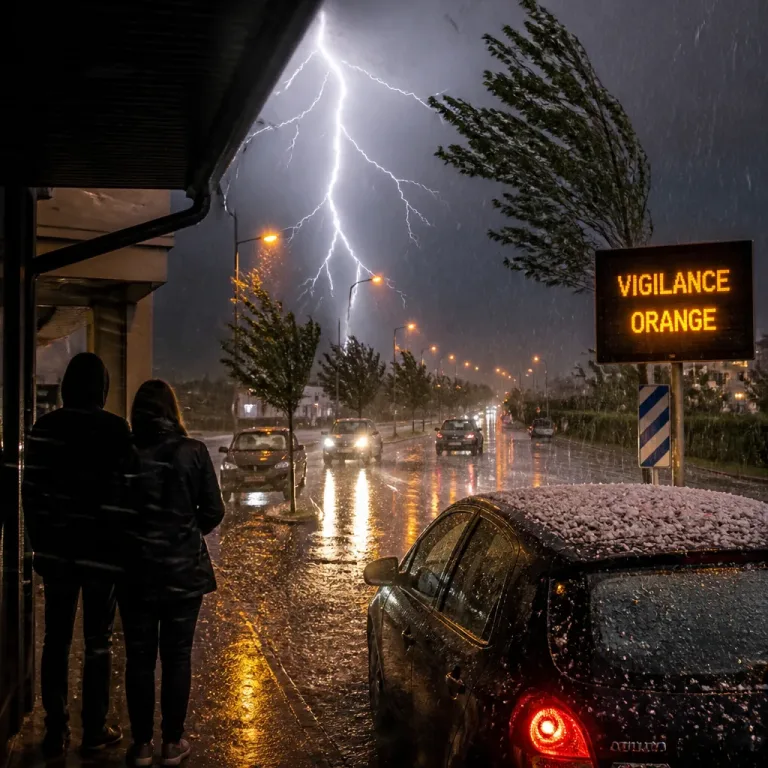 Vigilance orange en Isère : risques d'orages violents, rafales et forte pluie