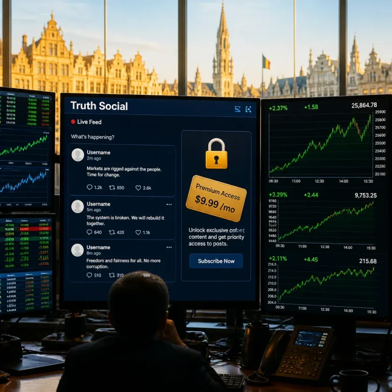 Truth Social vend un accès payant aux publications de Donald Trump, cible les traders et médias financiers