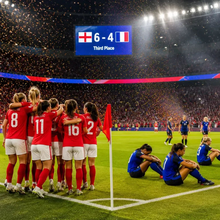 Mondial 2026: l’Angleterre domine la France 6-4 et s’offre le bronze au terme d’un match fou